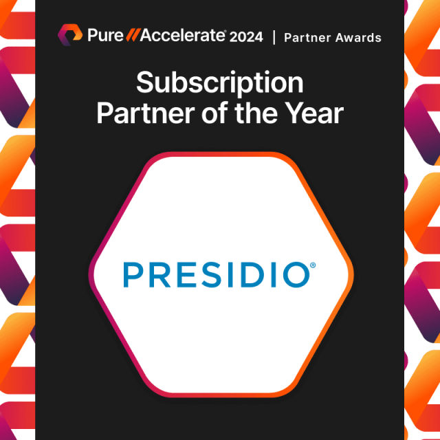 Pure Storage Subscription Partner of the Year