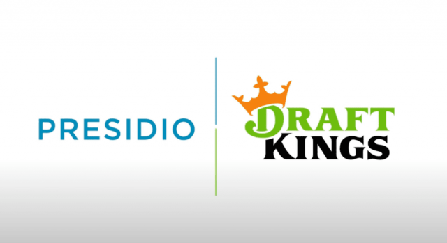 Presidio and DraftKings logos