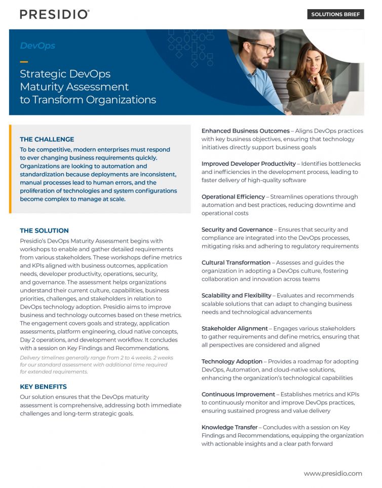 Strategic DevOps Maturity Assessment that Transforms Organizations