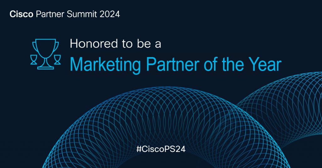 Presidio Recognized as Global Security Partner of the Year at Cisco Partner Summit 2024.