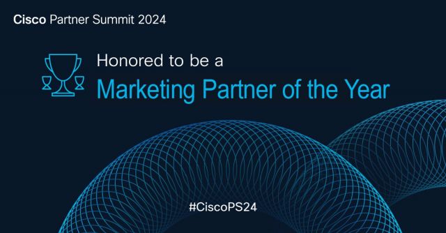 Presidio Recognized as Global Security Partner of the Year at Cisco Partner Summit 2024.