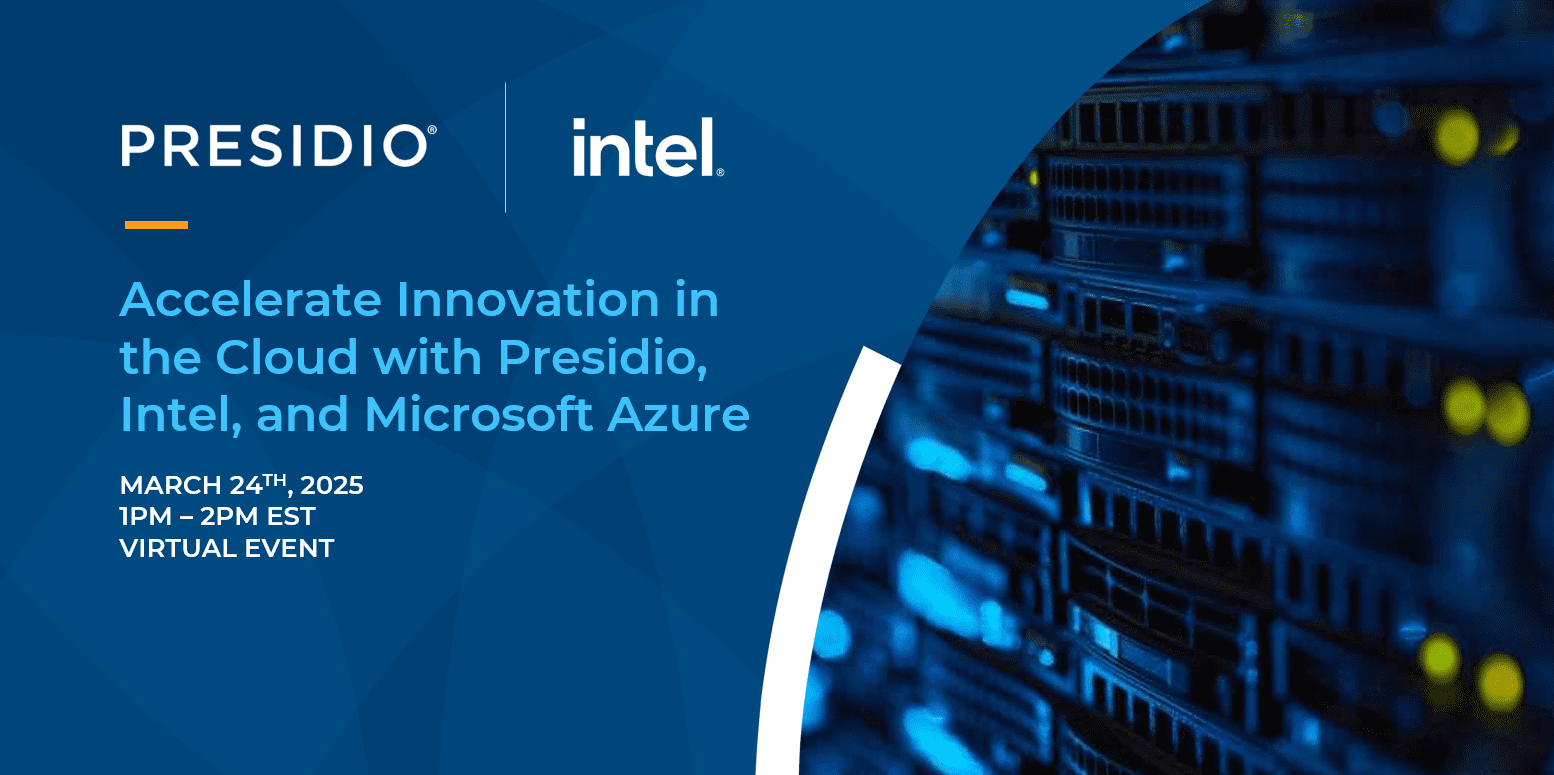 Accelerate Innovation in the Cloud with Presidio, Intel, and Microsoft Azure