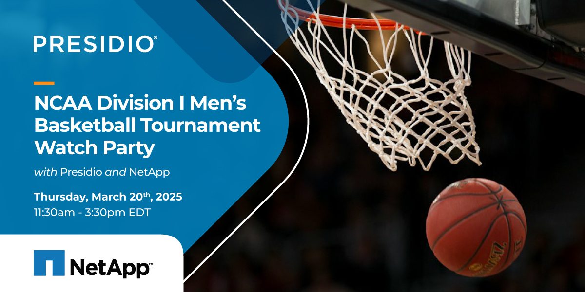 NCAA Division I Men’s Basketball Watch Party with Presidio and NetApp